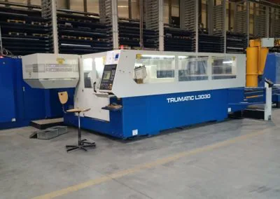 Wycinarka laserowa TRUMPF TruMatic L3030 na hali