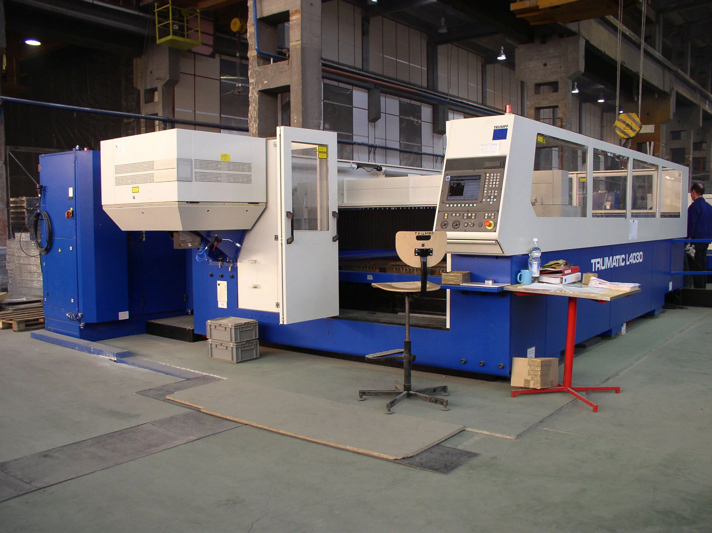 Wycinarka laserowa CO2 TRUMATIC L 4030 na hali